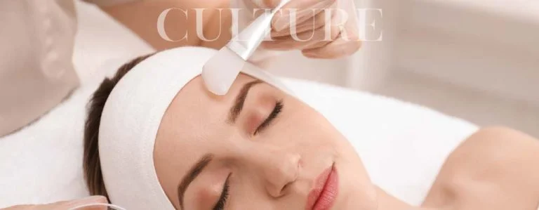 Woman getting facial | Culture Aesthetics and Wellness | Knoxville, TN